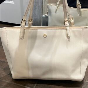 Tory Burch Ivory Tote Bag